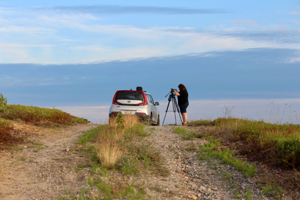 adventuring in a kia