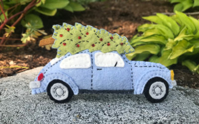 A Christmas Classic Volkswagen Bug