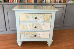 nautical chart chest