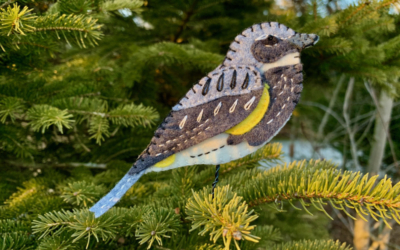The Lively Yellow-rumped Warbler