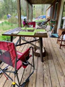 Screened in Maine Porch