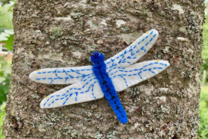 free dragonfly felt ornament pattern