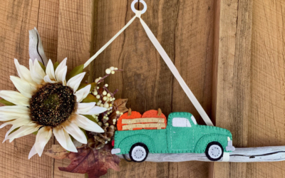 Bring on Fall with DTF’s Free Vintage Autumn Truck Pattern