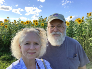Susan and Paul @ Bradford Sunflower Maze