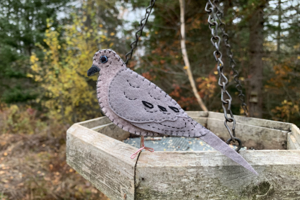 Mourning Dove Felt Pattern Kit