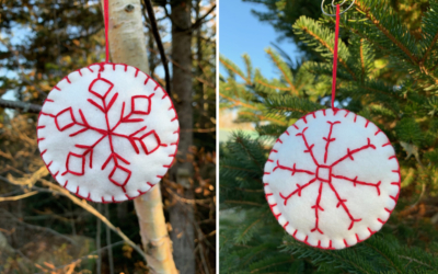 Sweet Snowflake Ornaments