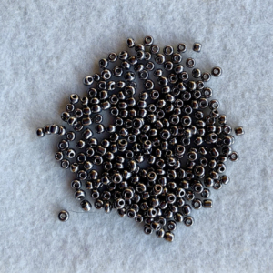 Gunmetal Gray Seed Beads #11