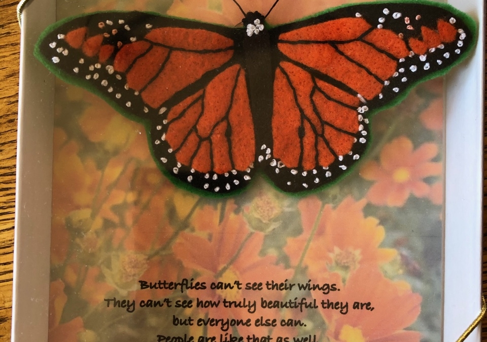 Monarch Butterfly Gift for Spring