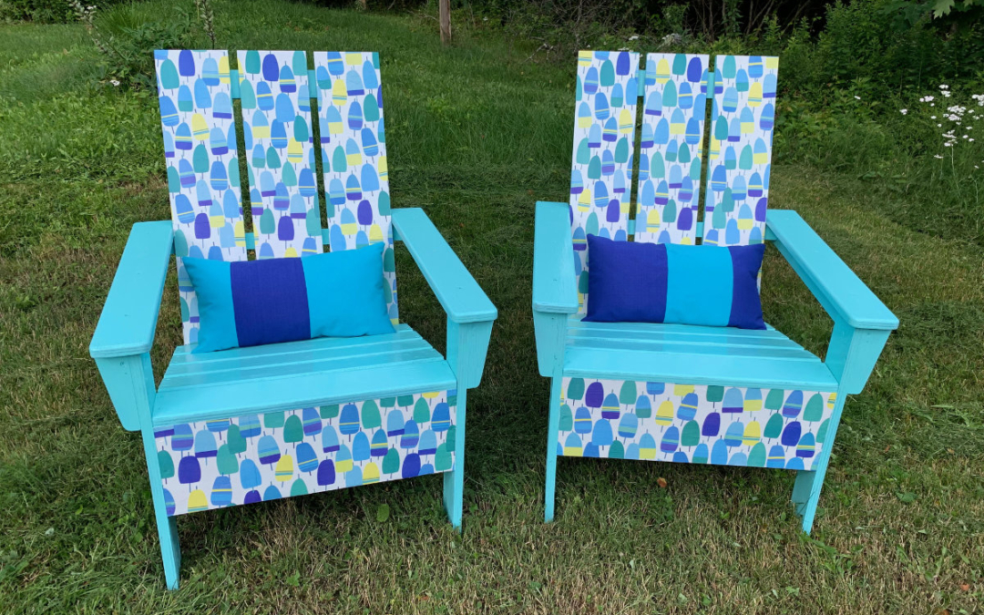 Maine Lobster Buoy Chairs