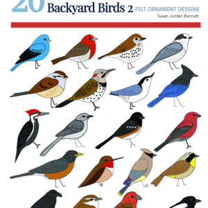 Downeast Thunder Farm Backyard Birds Book 2 - Felt Ornament Patterns