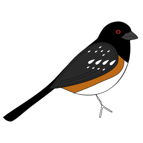Downeast Thunder Farm Backyard Birds 2: Felt Ornament Designs - Image 19