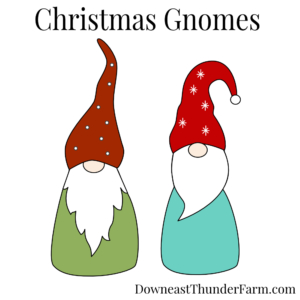Christmas Gnomes Felt Kit