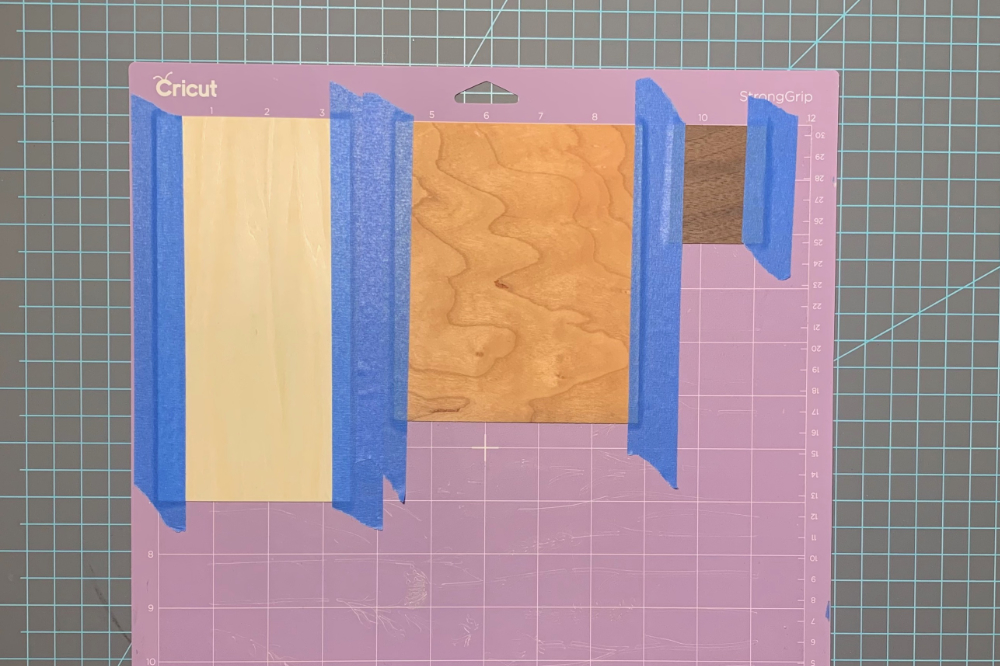 cricut maker 3 mats set for cutting wood veneer