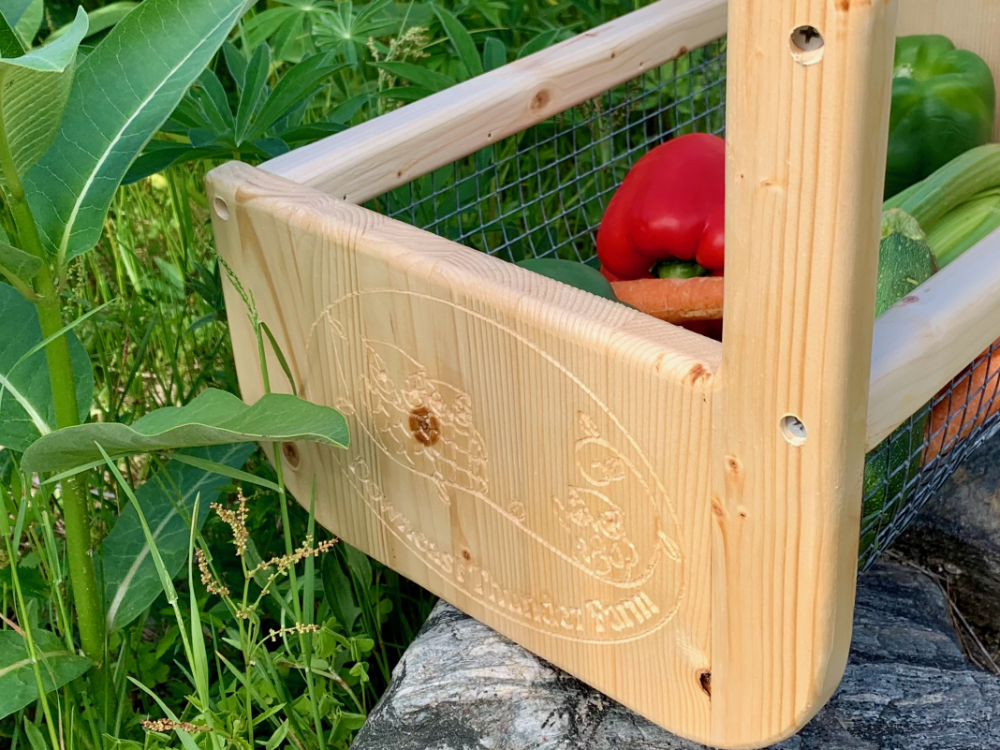 custom garden trug