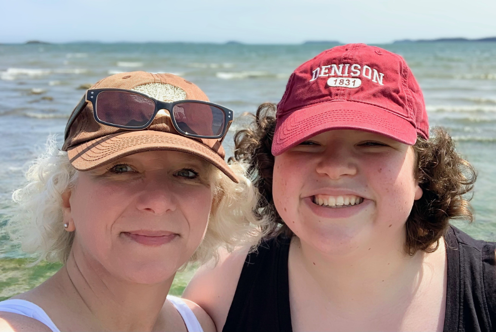 Hannah and Susan at Roque Bluffs