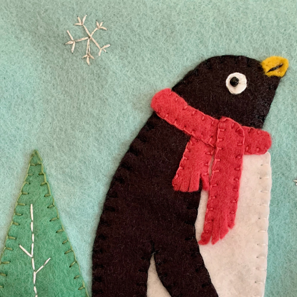 Penguin Christmas Stocking