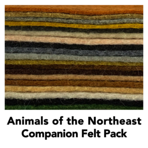 Animals of the Northeast Felt Pack