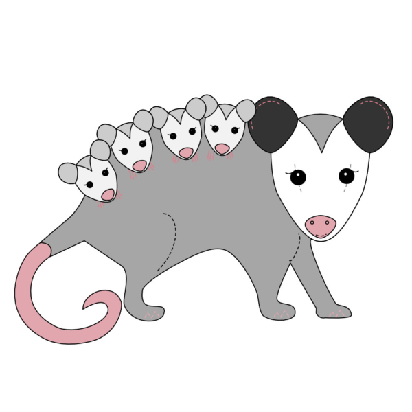 Downeast Thunder Farm Animals of the Northeast: Felt Ornament Designs - Image 3