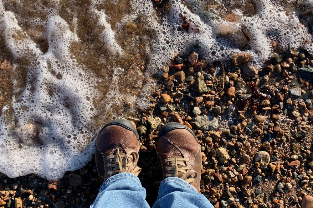 toes in the water