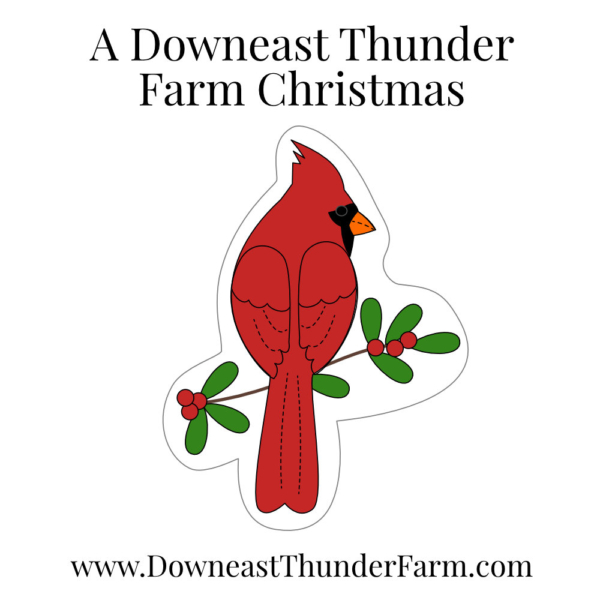 A Downeast Thunder Farm Christmas: 20 Felt Ornament Designs - Image 8