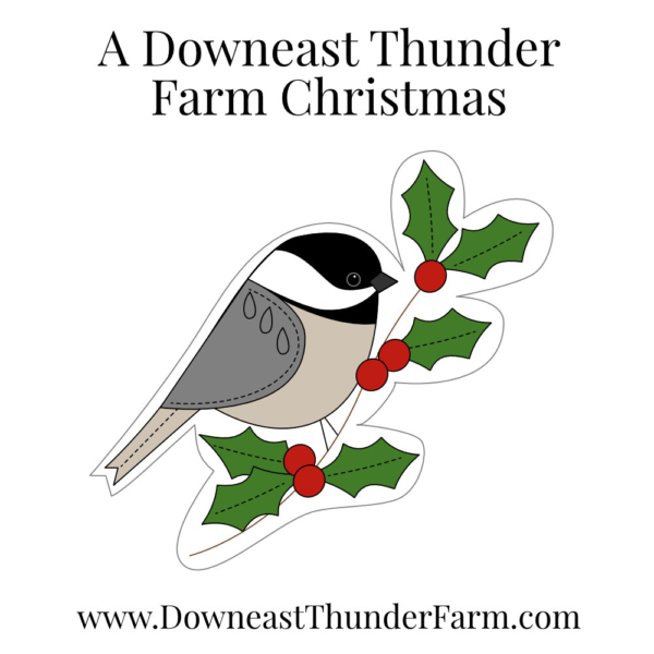 A Downeast Thunder Farm Christmas: 20 Felt Ornament Designs - Image 16