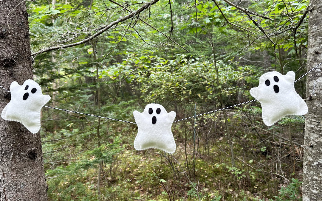 Spooky Season Ghost Garland