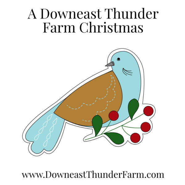 A Downeast Thunder Farm Christmas: 20 Felt Ornament Designs - Image 4