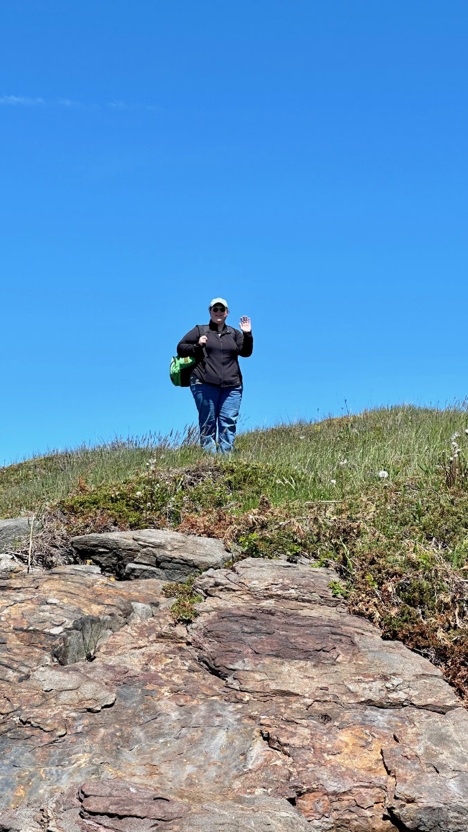 hannah on Monhegan Island