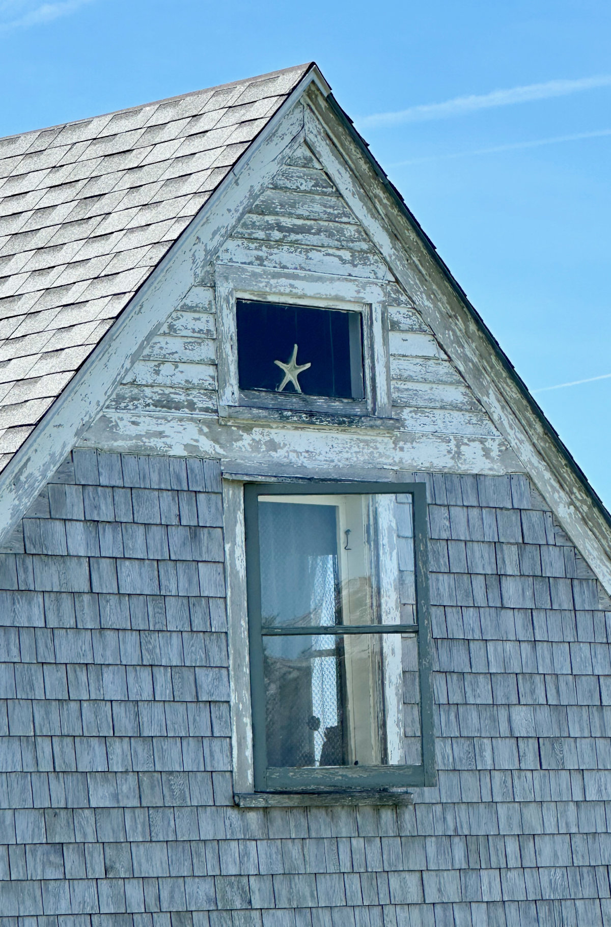 weathered house on Monhegan Island